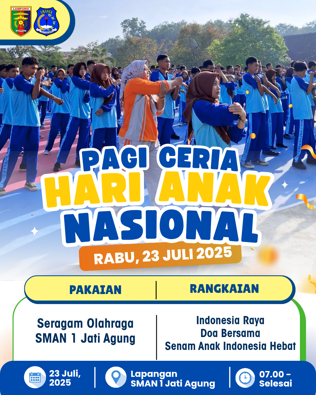 Pagi Ceria Hari Anak Nasional 2025